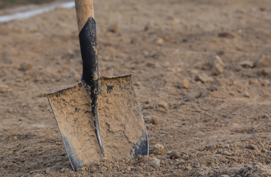 Clay soil