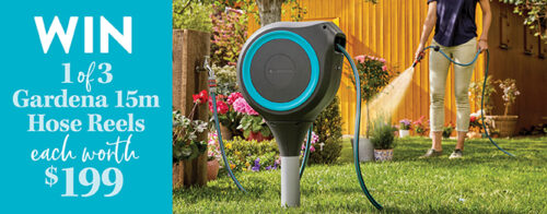 Win 1 of 3 Gardena Retractable Hose Reels