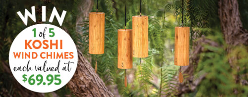 Win a Koshi wind chime