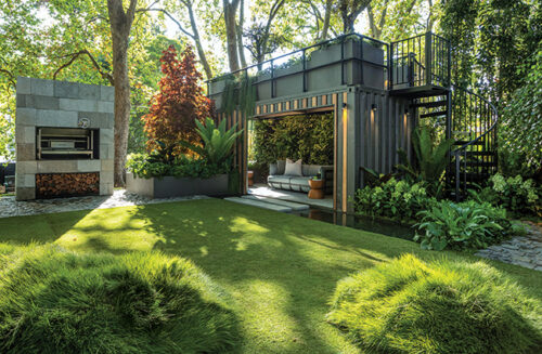 Container Garden at MIFGS June issue Gardening Australia magazine