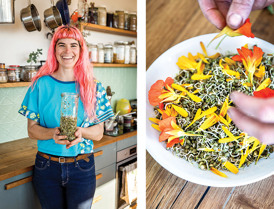 Growing sprouts Gardening Australia magazine