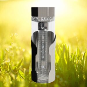 Crystal Rain Gauge