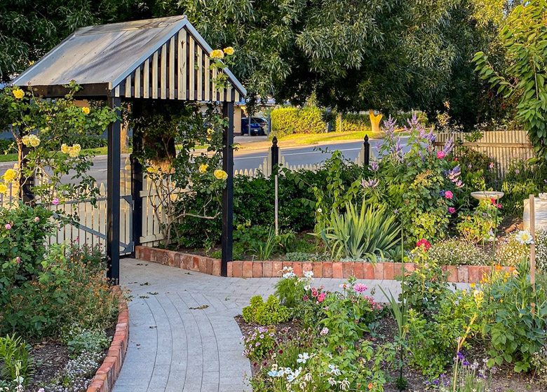 Claire's garden South Australia