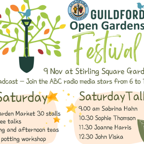 Guildford Open Garden Festival – Market Guildford