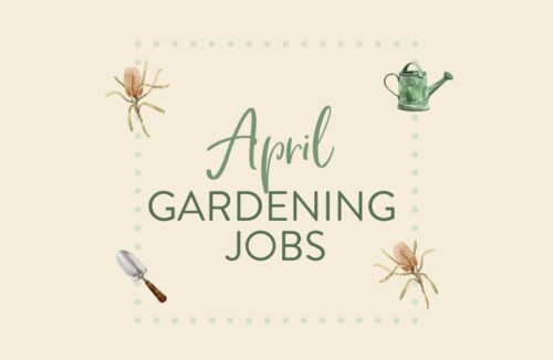 April gardening jobs