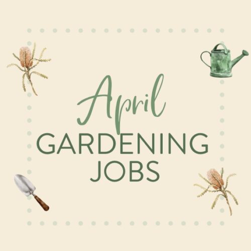 April gardening jobs