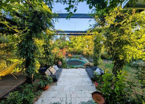 The burrow, Open Gardens Canberra