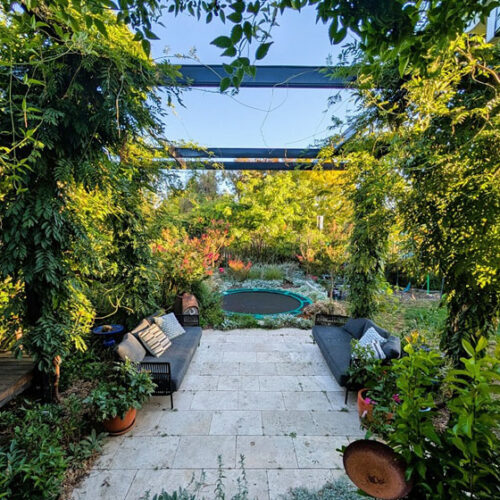 The burrow, Open Gardens Canberra