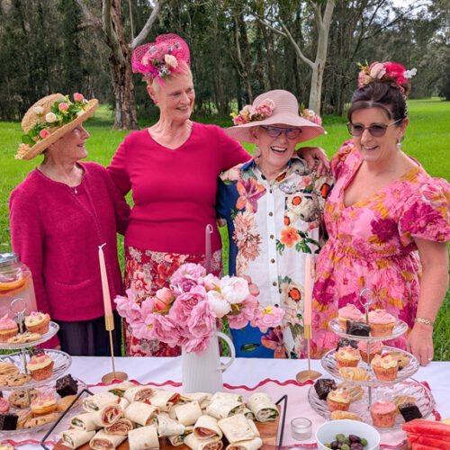 Party amongst the blooms Pink Bloom Party