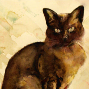 cat painting