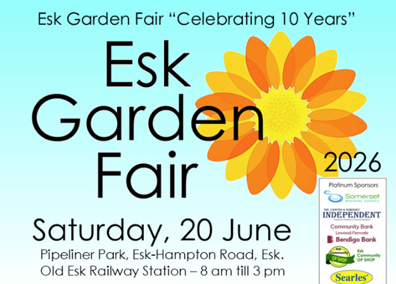 Garden fair flyer